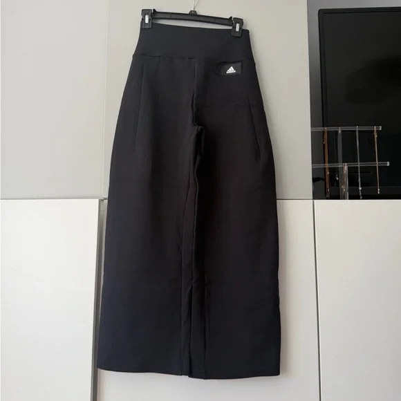 adidas Black Wide-Leg Trousers - Picture 8 of 8